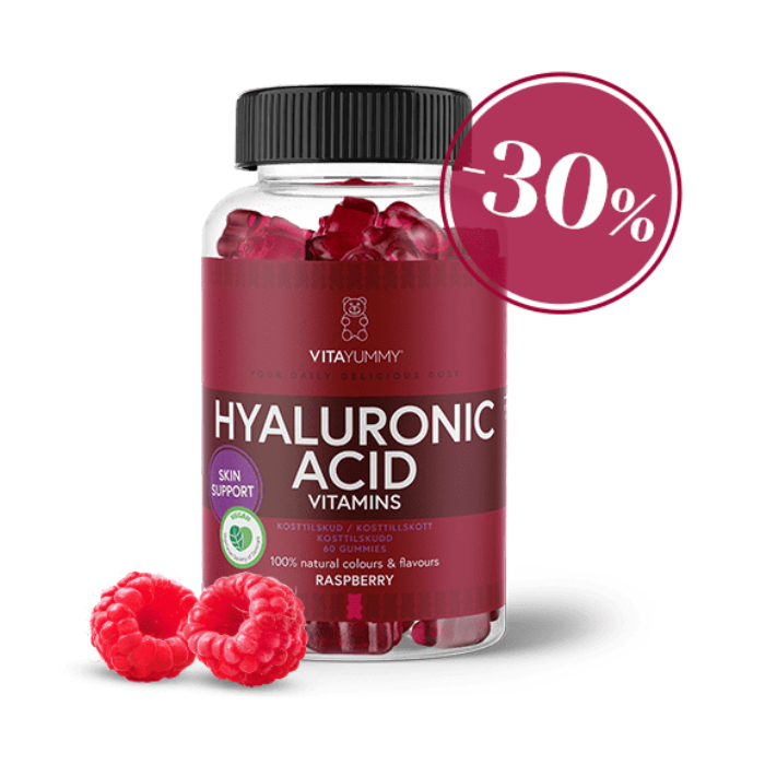 VitaYummy Hyaluronic Acid – vitaminski dodatak prehrani za zdravlje kože, 30% popusta